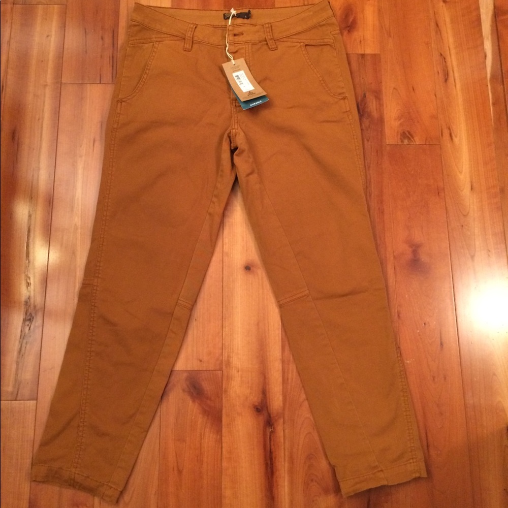 NWT Prana Janessa Burnt Caramel Size 4